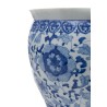 Paire de cache-pots Bleu blanc