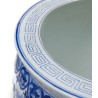 Paire de cache-pots Bleu blanc