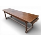 Table de réfectoire en chêne