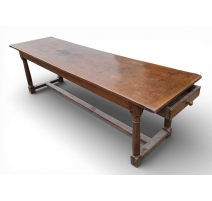 Table de réfectoire en chêne