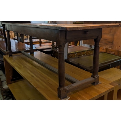 Table de réfectoire en chêne