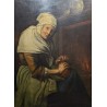 Painting: ‘Woman at the Hearth’