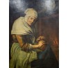Painting: ‘Woman at the Hearth’