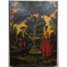 Pair of paintings entitled ‘Pastoral Scenes’