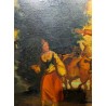 Pair of paintings entitled ‘Pastoral Scenes’