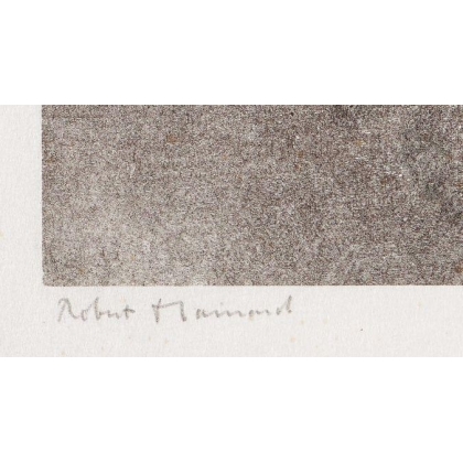 Gravure "Fouine" signée HAINARD