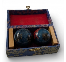 Paire de boules de relaxation cloisonnées