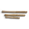 Trois fume-cigarettes en ivoire sculpté