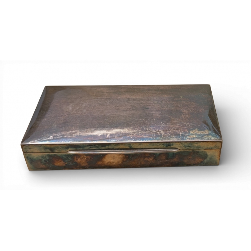 Boite rectangulaire en argent 800 par JEZLER
