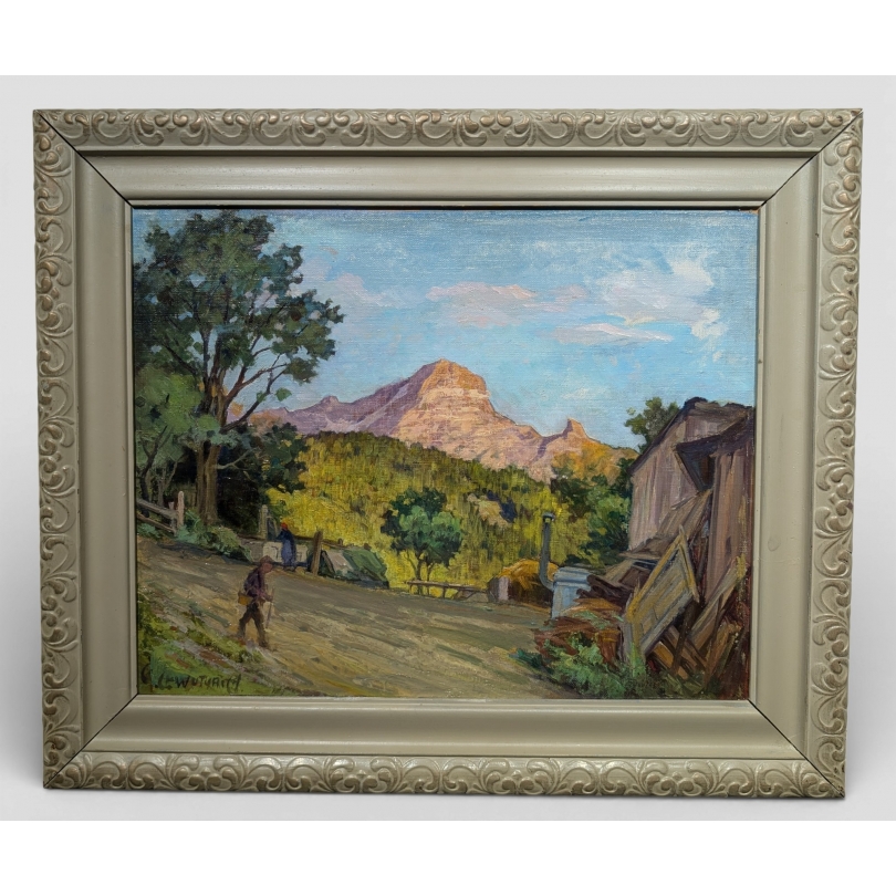 Tableau \"Les Muverans\" signée WUTHRICH