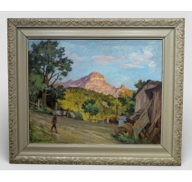 Tableau "Les Muverans" signée WUTHRICH