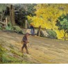 Tableau \"Les Muverans\" signée WUTHRICH