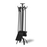 Serviteur d'outils de cheminée Basic Trepied noir