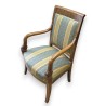 Dauphin Empire armchair in mahogany at  Moinat SA  - Antiques and home décor
