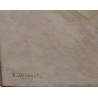 Tableau \"Chamois\" signé K. WENZEL