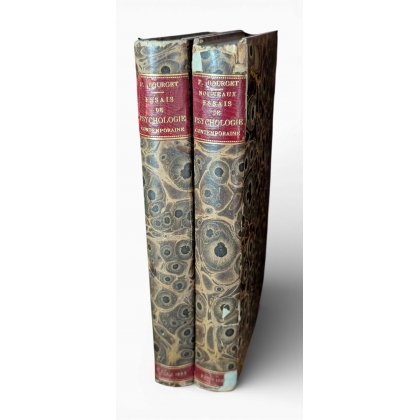Livre \"Psychologie Contemporaine\" par BOURGET