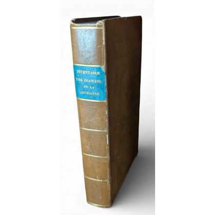 Livre \"Inventaire des diamans de la couronne\"