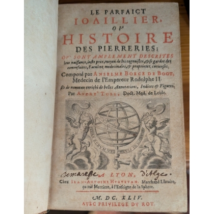 Livre "Le parfaict joaillier"