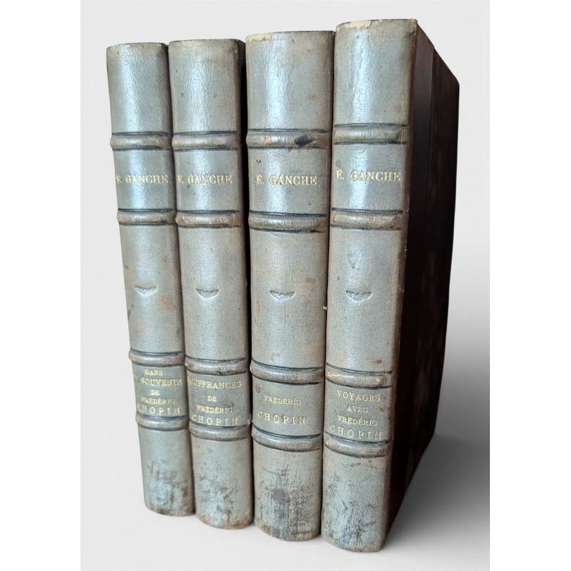 Suite de 4 livres "Chopin" par GANCHE