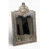 Miroir en argent aux armoiries Napoléoniennes