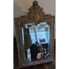 Miroir en argent aux armoiries Napoléoniennes