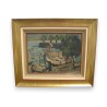 Paintings | Painting on panel in a gilded frame by Moinat SA  - Antiques and home décor
