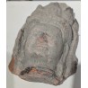 Tête de Guanyin en terre cuite