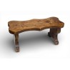 Tabouret de pieds en bois