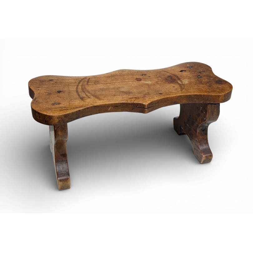 Tabouret de pieds en bois