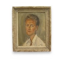 Tableau "Portrait", huile sur panneau