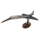 Concorde en aluminium et bois