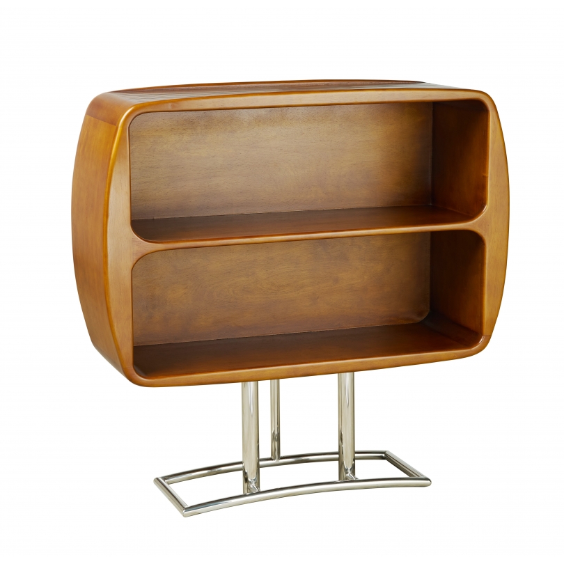 Bibus Riviera en hévéa et inox