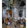 Lustre en bronze doré et noirci par Tisserant