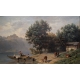 Tableau "Lac des 4 cantons" par GIRARDET