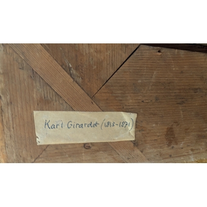Tableau \"Lac des 4 cantons\" par GIRARDET