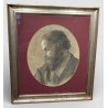 Pastel "Autoportrait" signé ANKER