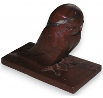 Sculpture "Pygmy Owl" signed S