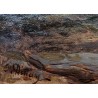 Tableau \"A Fréjus\" signé F. DIDAY