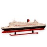 Maquette de bateau \"Queen Mary II\"