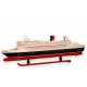 Maquette de bateau "Queen Mary II"