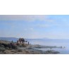 Tableau \"Bord du Nile\" signé A. VEILLON