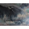 Tableau \"Bord du Nile\" signé A. VEILLON