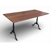 Table de bistrot rectangulaire