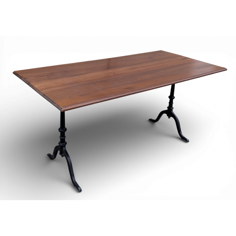 Table de bistrot rectangulaire