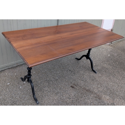 Table de bistrot rectangulaire