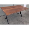 Table de bistrot rectangulaire