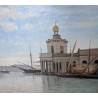 Tableau \"Venise\" signé A. VEILLON