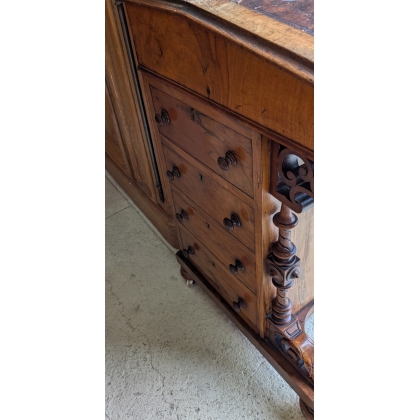 Davenport inlaid desk