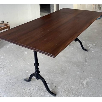 Table de bistrot rectangulaire