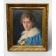 Tableau "Portait de femme" signé ?